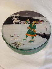 RARE ET BELLE BONBONNIÈRE SIGNÉE PERLAM. PÂTE DE VERRE ART DÉCO