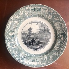 Assiette parlante D. Johnston