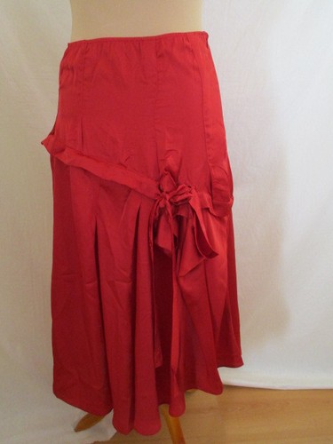 Jupe cotélac rouge taille - cotélac,