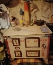 Ancienne Cuisinière En Tôle pour poupée