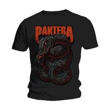 Pantera Snake Dimebag Darrell Heavy Metal Rock T-Shirt Officiel Hommes
