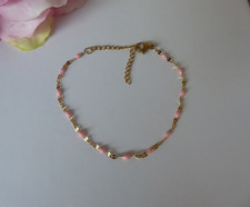 Bracelet acier couleur dorée