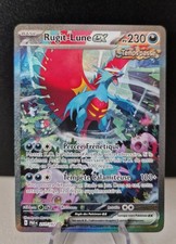 Pokémon Rugit Lune Ex 215/182 Alternative Faille Paradoxe ETB Coffret Display