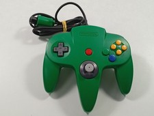 CONTROLLER - MANETTE NINTENDO 64 (N64) VERTE NOUVEAU STICK ANALOGIQUE DE REMPLAC