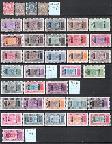 Timbres colonies françaises - françaises,