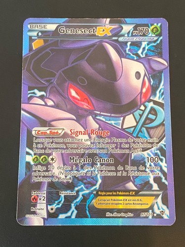 Carte pokemon genesect - genesect, ex