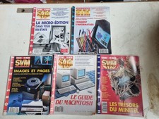 Lot 5 Hors-Série SVM (Science & Vie Micro) – Guide du Macintosh – Minitel 
