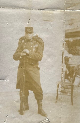 Photo poilu 127 regiment - poilu,