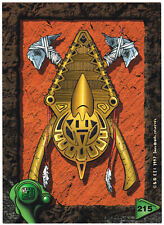 Carte Deus - 215 - Bouclier Maya (Rare Silver Foil) - Série 2 - Avimage 1997