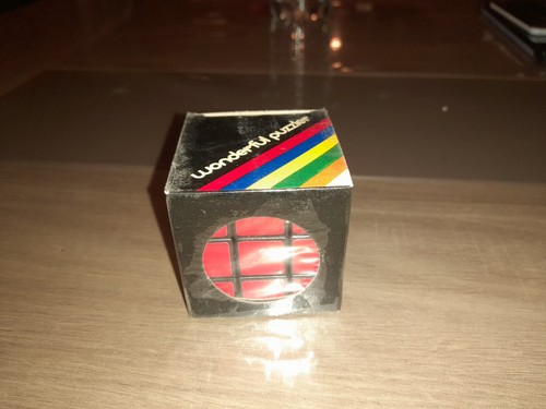 Rubik cube vintage wonderful - rubik's,