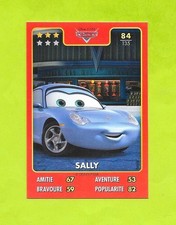 Carte Auchan - Héros Disney Pixar - Cars - N°84 - Sally
