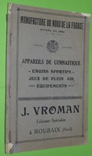 CATALOGUE VROMAN ROUBAIX