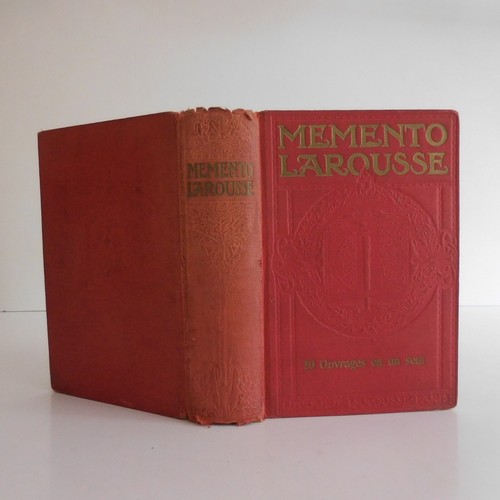 Mémento librairie larousse - mémento,
