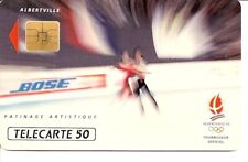 télécartes publiques - F216 - Patinage artistique - 1 sans barre - BE