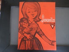 Petitcollin celluloïd catalogue de jouets avec tarifs1962