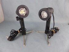 Lot de 2 projecteurs sur pied à LED pour studio atelier photo , testé OK