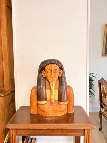 Buste egyptien pharaon - egyptien,