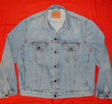 Veste Levi's 4 Poches Jean Bleu Stone Taille XXL