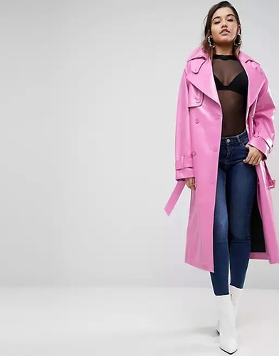 Trench long créateur femme