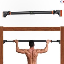 Barre de traction réglable porte (75-95cm), sans perçage, montage sans vis, b