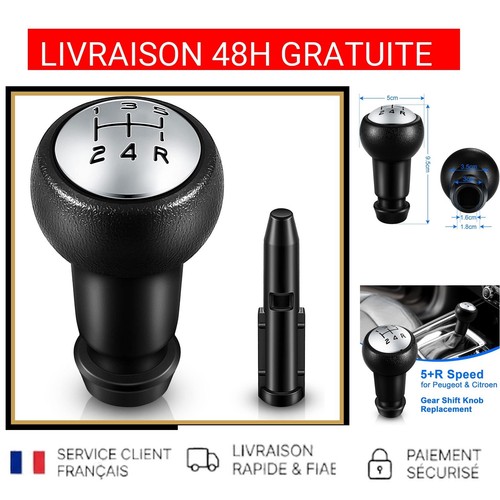 Pommeau levier vitesse manuel - pommeau,