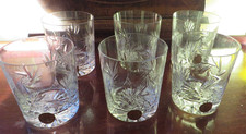 6 verres a whisky neufs
