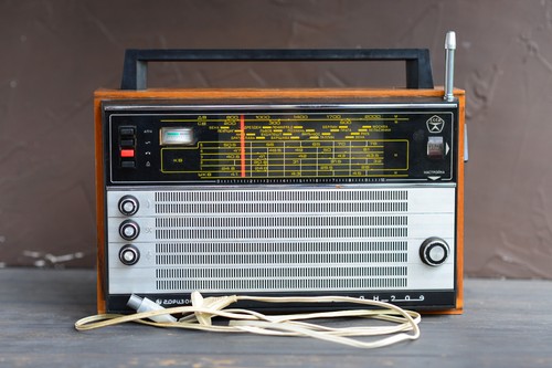 Vintage soviet radio - vintage, okean