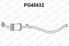 SILENCIEUX AVANT PEUGEOT 307 BREAK 1.6 16V,307 SW 1.6 16V,308 SW I 1.6 BIOFLEX