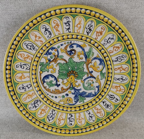 Magnifique assiette - assiette, en