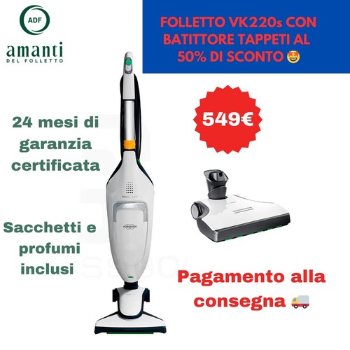 Vorwerk folletto vk220s - folletto,