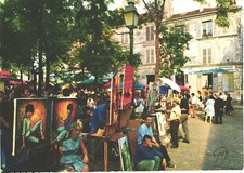 75 . PARIS . PEINTRES PLACE DU