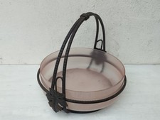 Panier à fruits art déco en