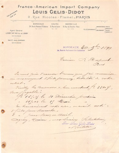 1891 franco american import - 1891,