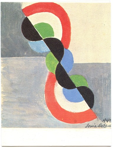Carte vœux sonia delaunay - de,