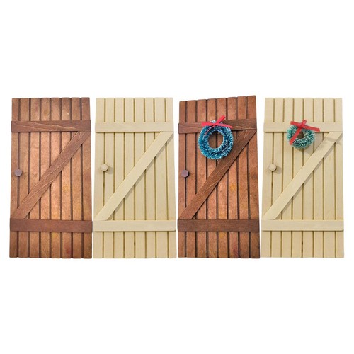 Miniature doll house door kids - miniature,
