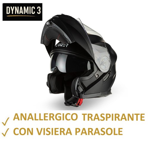 Casque moto scooter modulaire