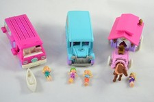 Polly Pocket Bluebird Lot de 3 véhicules 1994-1996