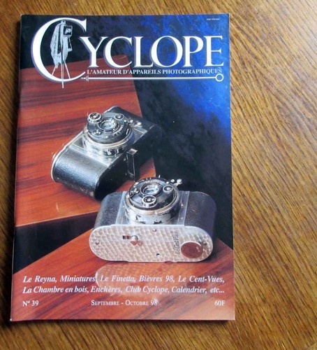 Appareil photo revue - appareil, cyclope