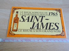 Autocollant RHUM SAINT JAMES