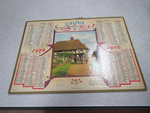 Almanach ptt calendrier des - almanach,