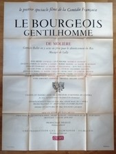BOURGEOIS GENTILHOMME moliere