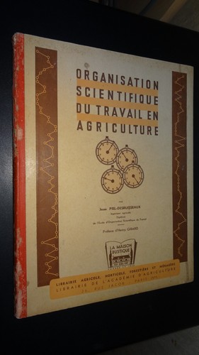 Organisation scientifique - scientifique, du