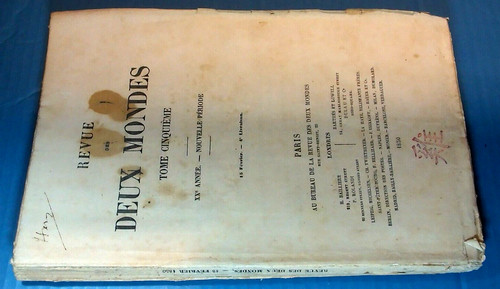 Revue des deux mondes - deux,