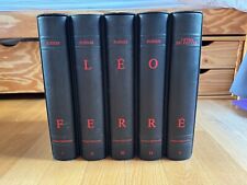 Coffret d'art en 5 volumes sur