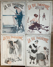 Revue La Vie Parisienne - Lot de 4 numéros - année 1917