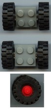 LEGO : 2 éléments roues +