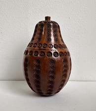 Ancien boîte chapelet noix de