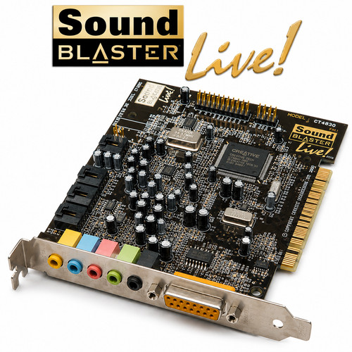 Creative sound blaster - blaster, live