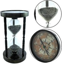 3 Minute Laiton Verre Sable