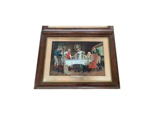 Belle paire lithographie - paire,